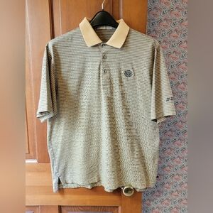 Fairway & Greene L Golf Polo Medinah CC 2nd Annual JGP Memorial Green/Yellow/Red